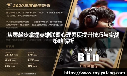 从零起步掌握英雄联盟心理素质提升技巧与实战策略解析
