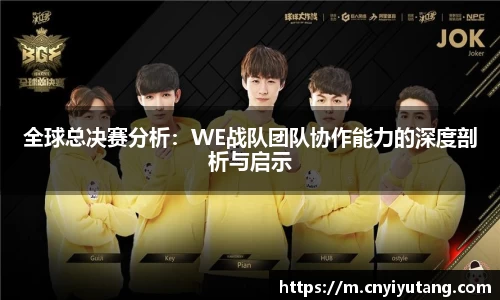 全球总决赛分析：WE战队团队协作能力的深度剖析与启示