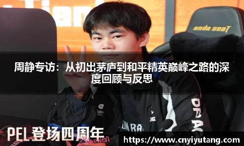 周静专访：从初出茅庐到和平精英巅峰之路的深度回顾与反思