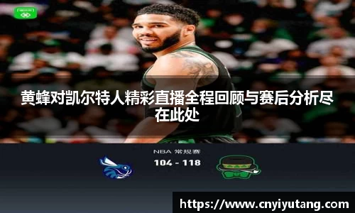 黄蜂对凯尔特人精彩直播全程回顾与赛后分析尽在此处